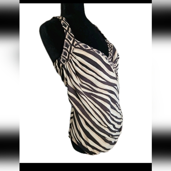 Miraclesuit Womens Black Beige Opposites Attract Escape One-Piece Swimsuit 16 - Picture 3 of 16